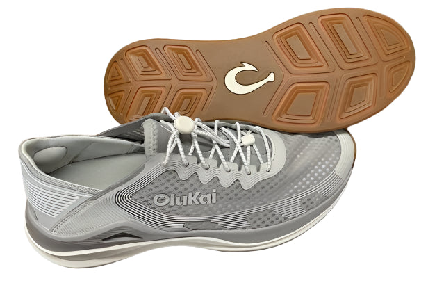Olukai Men's Shoes- 'Ahi-Ash / Sterling.