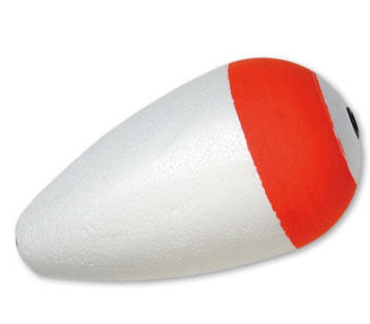 Sea Striker 4" Pear Float. P400RW Red White
