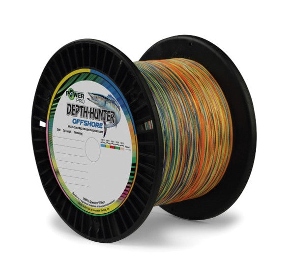 PowerPro Depth Hunter Offshore Multicolor Braid