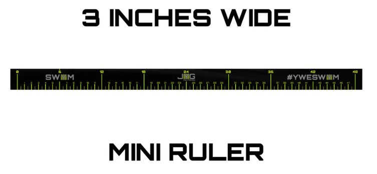 JYG PRO FISH RULER 3" X 48"