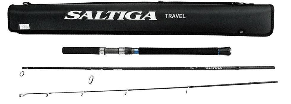 Daiwa SATR743MHFS Saltiga Saltwater Travel Rod Max 80lb Spinning Rod 7'4"