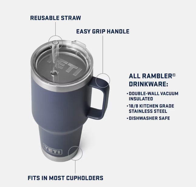 YETI Rambler Straw Mug 35oz
