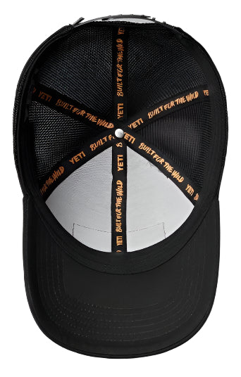 YETI Low Pro Trucker Hat Snapback Black