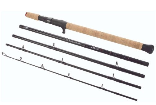 Daiwa 8' 5" Ardito Muskie/Pike Travel Casting Rod, 5-Piece, 65-100lb.