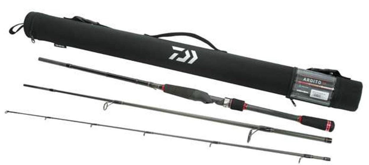 Daiwa 7' 3" Ardito Multi-Piece Spinning Travel Rod, 3-Piece, 8-17lb.