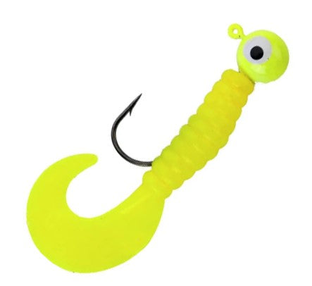 Johnson Swimming Grubs 3″ 1/8oz 5-Pack