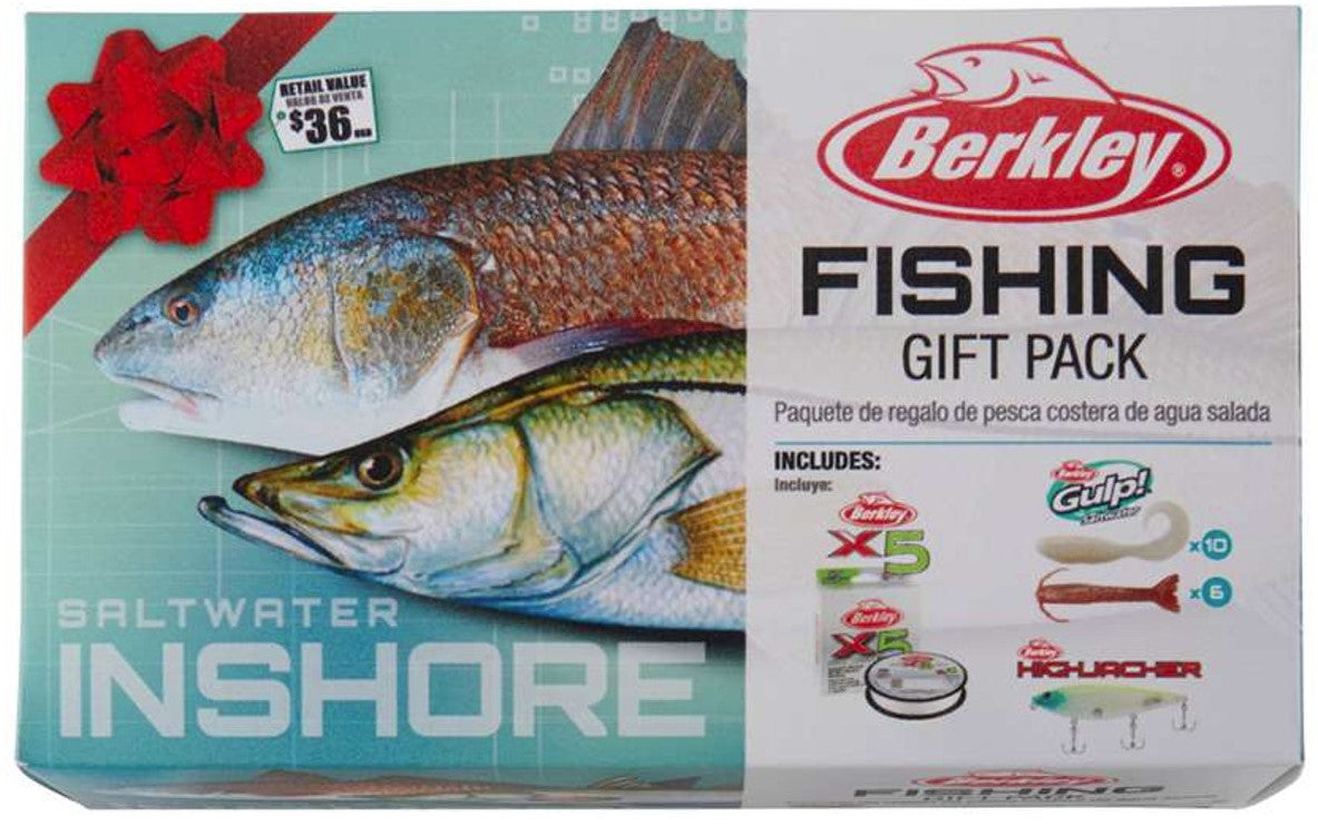 Berkley Gift Pack Inshore Fishing Gulp and Line