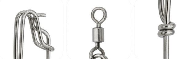 Bluewing Long Line Clip With Barrel Swivel 10/0 661lbs (x2)