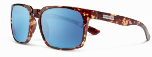 Suncloud Hundo Turtoise Frame Aqua Mirror