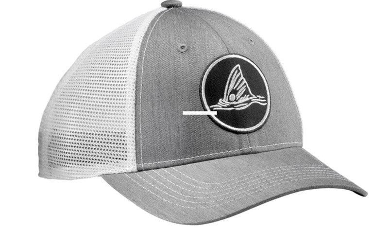 Flying Fisherman Tailing Redfish Trucker Snapback Hat