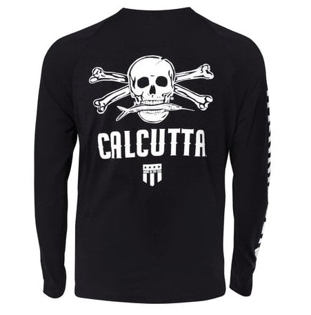 Calcutta Original Logo Long Sleeve T-shirts Black