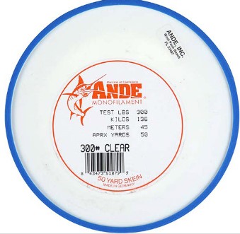 Ande Mono Leader Coil 50 Yards