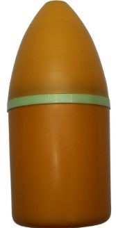 Danielson Deluxe Shrimp Trap Float, Yellow, 12.25" X 5.5"