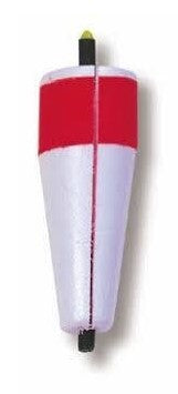 Billy Boy Slotted Weighted Popping Float Red/White 2"