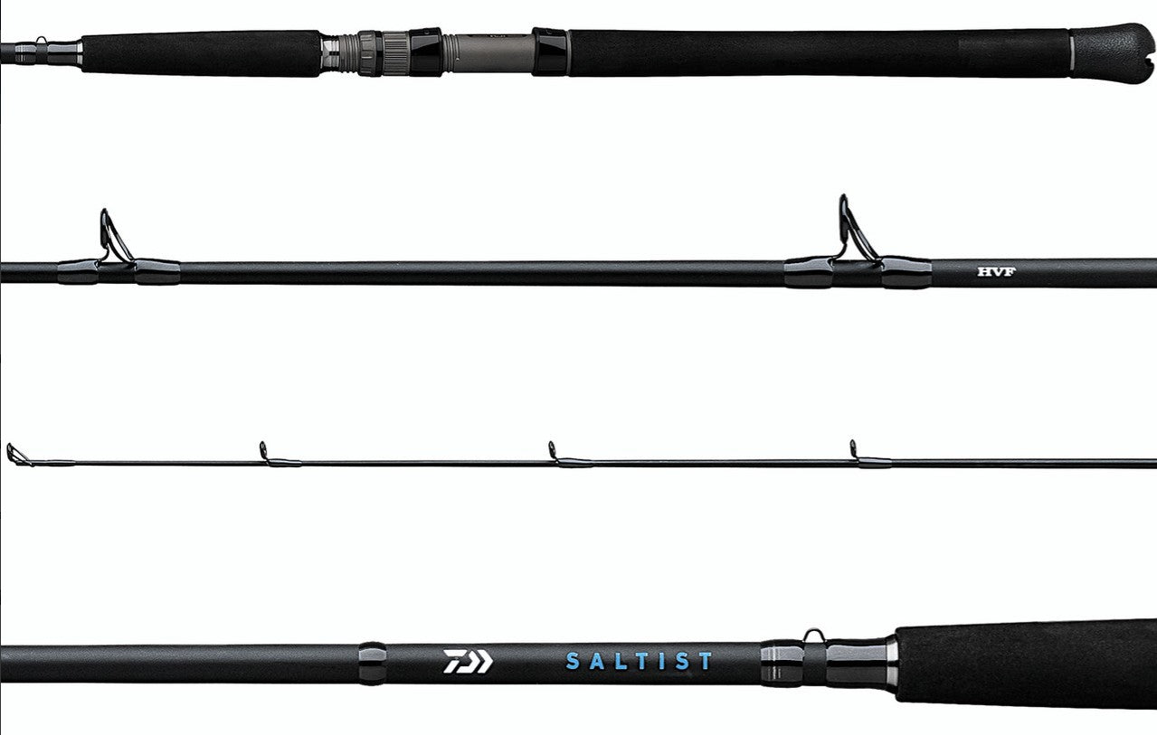 daiwa 7 & 12 fishing poles Daiwa SIN76MHXB Saltist Inshore Casting Rod 7'6" 12-20lb. – Tuppens