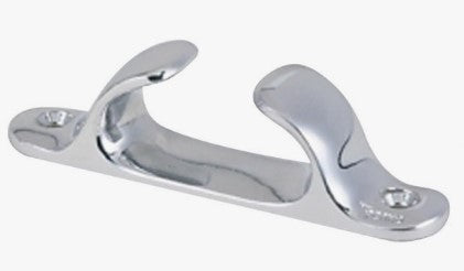 Perko Chrome Plated Bronze Straight Chock for 1" D Lines.
