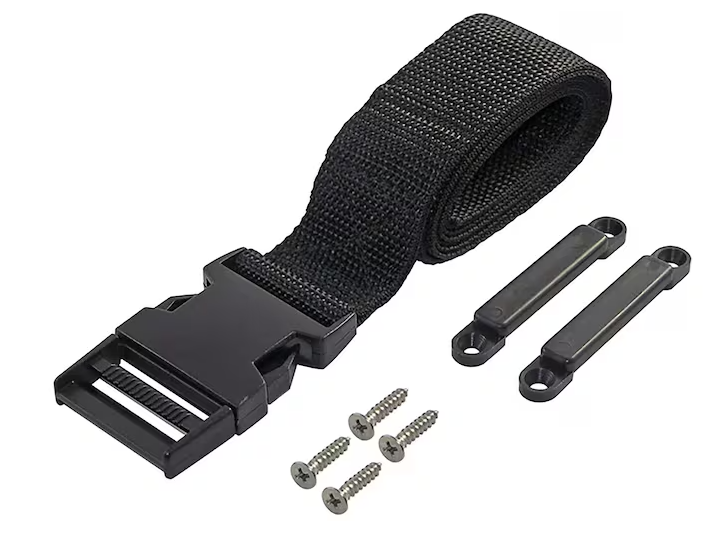 T-H Marine Battery / Fuel Tank Tie Down Straps Kit.