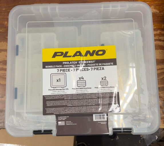Plano Prolatch Stowaway 7 Piece Storage Boxes