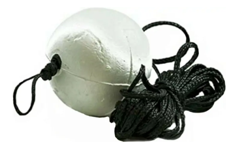 Promar Styrofoam 6" Ball Float With 15' Rope FL-60