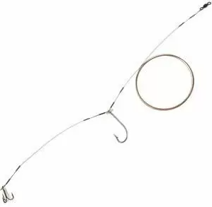 Sea Striker King Mackerel Rig bait hook size 5/0 Eagle Claw treble hook 4X strong size 4 bronze