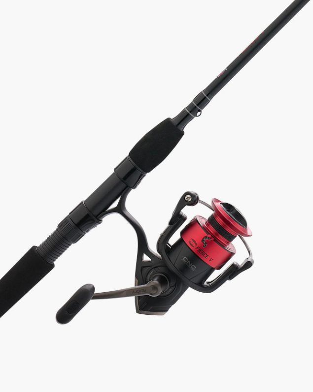 Penn FRCV3000703MLTRVL Fierce V 3000 Travel Spinning 3-Piece Combo 7' 10-15lb