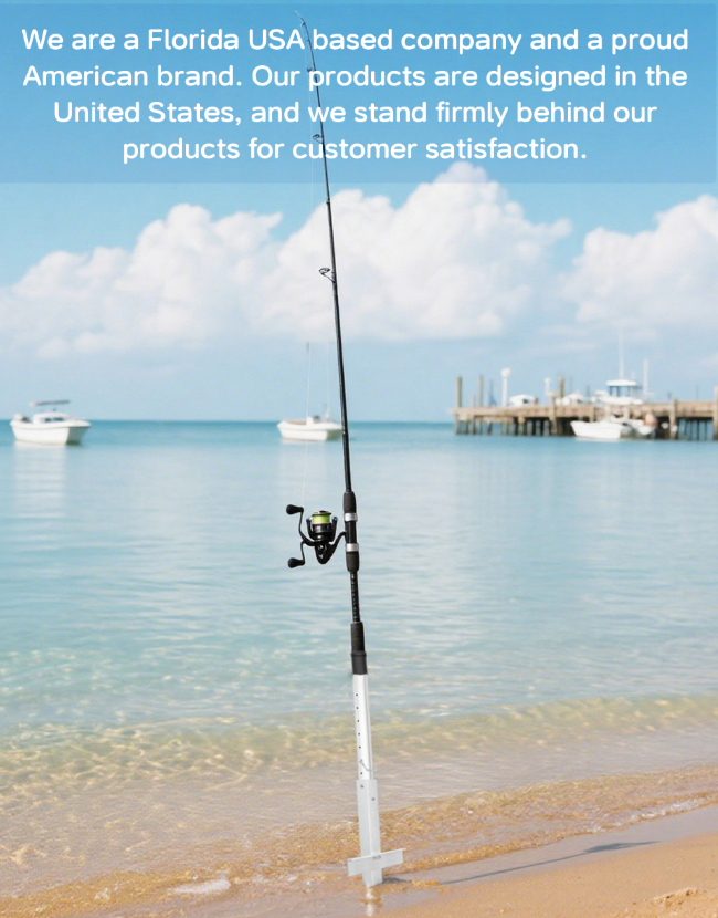 Bluewing Upgraded V4 Adjustable Sand Spike (5 Depth Settings, Thickened), 1pc