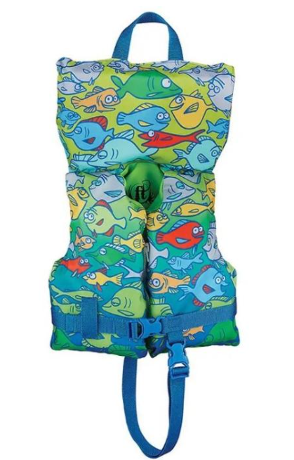Full Throttle Character Life Vest - Fish - Infant