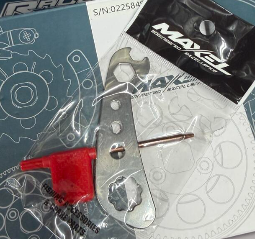 Maxel Rage Pro 60 Dark Grey Blue Orange Conventional Reel Right Hand