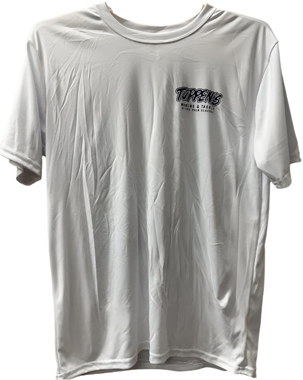 Tuppens Mahi S/S Performance Shirt White