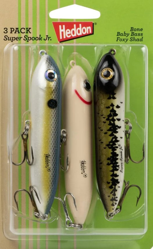 Heddon 3 Pack Saltwater Super Zara Spook Jr
