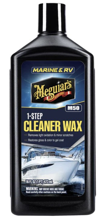 Meguiar's One Step Cleaner/Wax, 16 Ounce.
