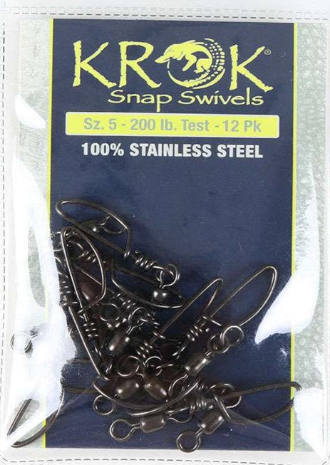 Sea Striker Billfisher Krok SS Snap Swivels