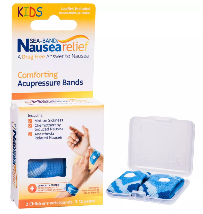 Sea-Band Nausea Boat Sea Sickness Relief Wrist Band.