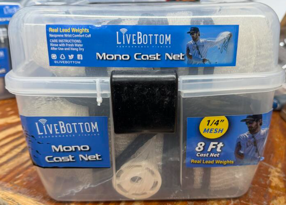 Live Bottom Cast Nets