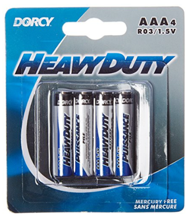 Dorcy Mastercell HD Batteries.