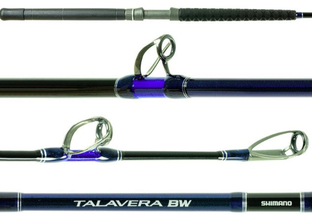 Shimano TEBC66MSBA Talavera Bluewater Ring Guide Slick Butt Rod 6'6" 15-30lb