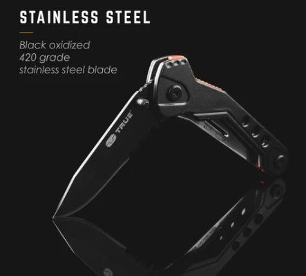 True Utility TrueBlade Stainless Steel Knife 2.75" Inch