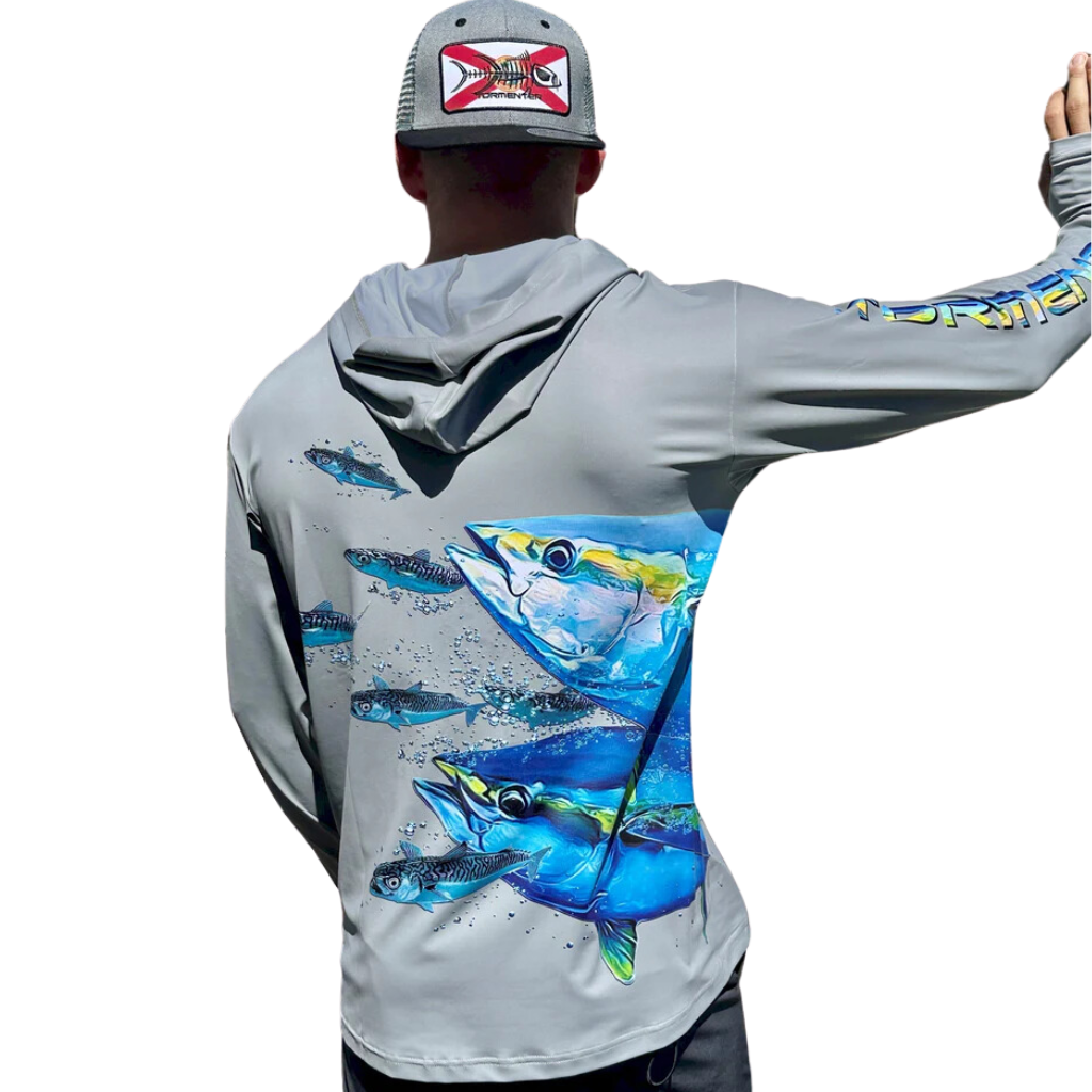 Abstract Tuna Fishing Shirt - Hoodie