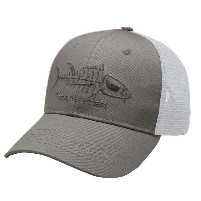 Tormenter Hat Gray Tuna w/ White Mesh