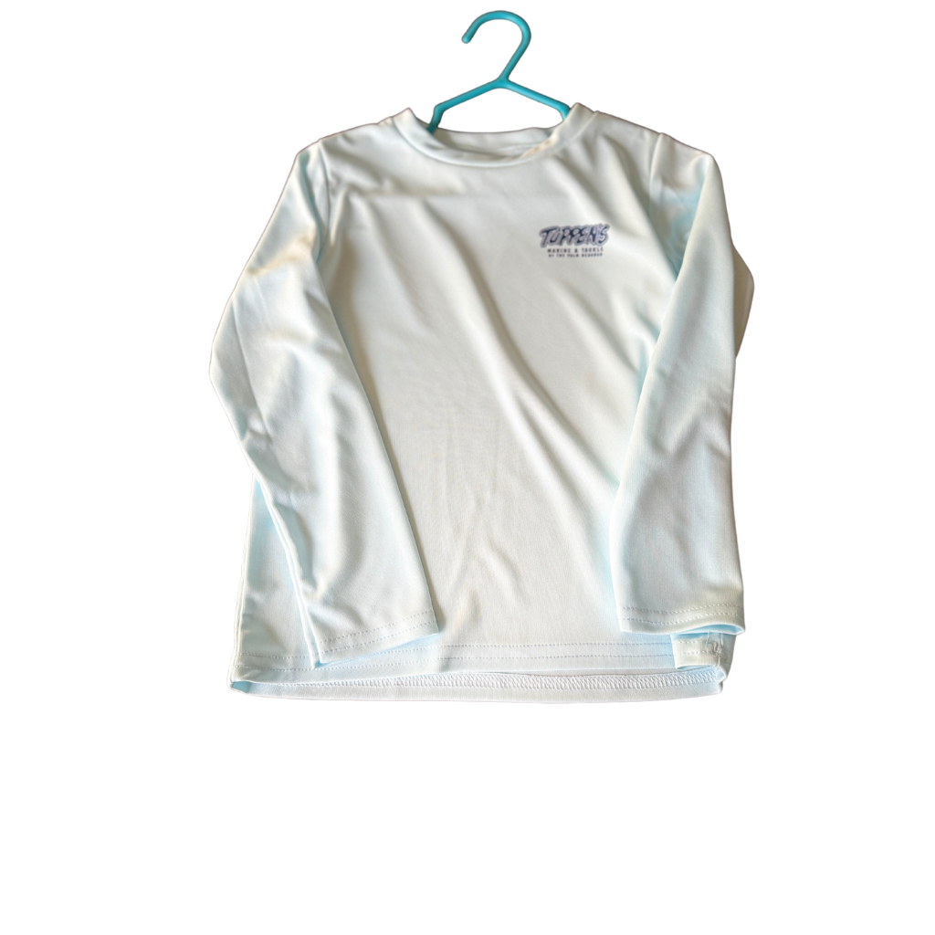 Tuppen's Toddler Long Sleeve Mahi White Shirt