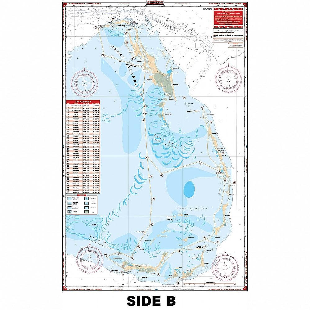 Waterproof Charts 38G North Bahama Islands Standard Navigation