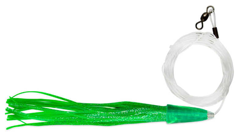 C&H Green Demon Rigged Lure 9"