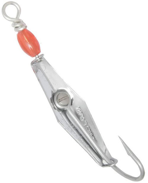Clarkspoon 00-RBMS Size 00 Chrome Plated Clarkspoon, 2/0 Hook, 2" Blade