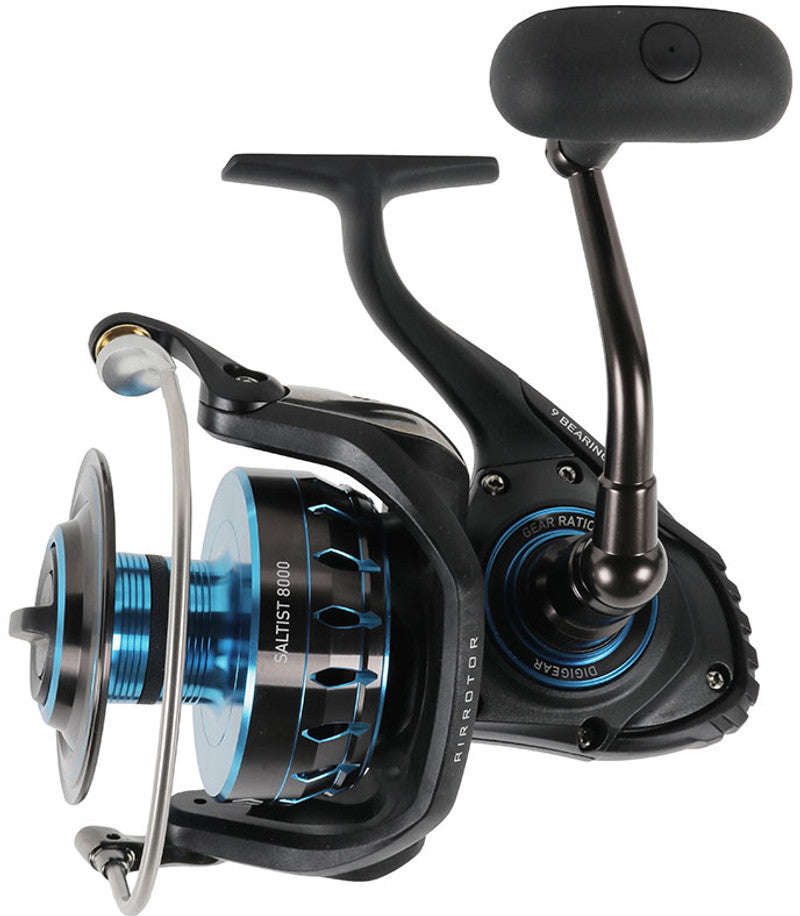 8000 saltwater reel Tsunami SaltX II and Capt. Harry's CHSC820 Spinning Combo stopping drag Penn Battle III DX, Saltwater