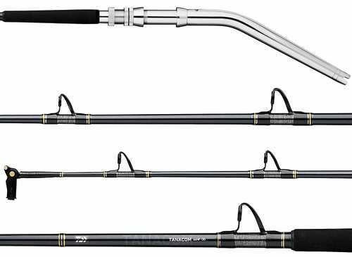 Daiwa Tanacom TNB66MHF-DDL Dendoh Offshore Deep Drop Rod 6'6" 40-100lb (Long Butt)