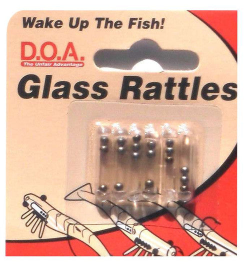 DOA GLRATTS Glass Rattles Small 6pk