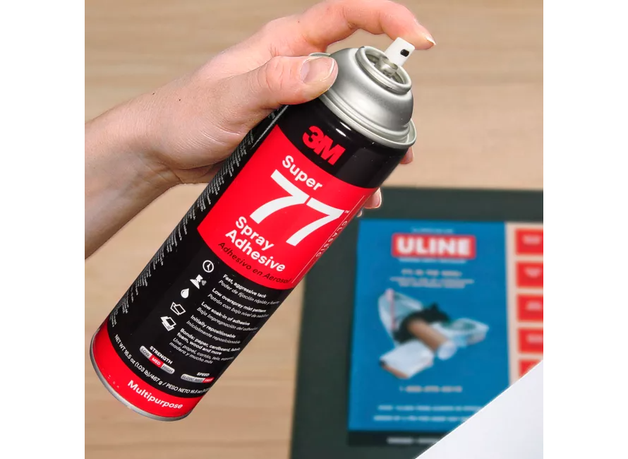 3M Super 77 Low Mist Spray Adhesive.