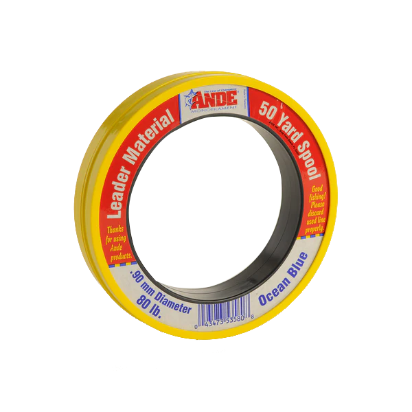 ANDE Back Country Ocean Blue Leader Wrist Spool 50 Yards