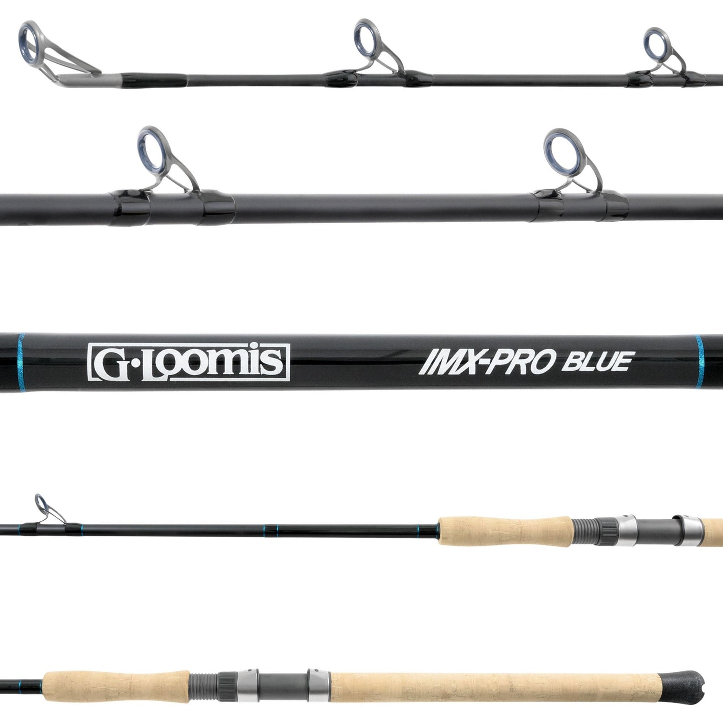 G. Loomis 904C IMX-PRO Blue Casting Rod 7'6" - 20-65 lb.