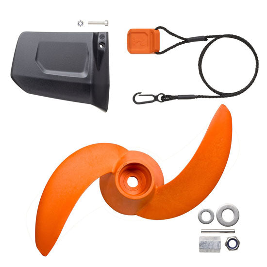 Torqeedo Travel XP Electric Outboard, 5 Horsepower Equivalent, 1,600 Watts (Battery Sold Separately)